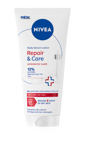 NIVEA Repair&Care intenzívne telové sérum 200 ml