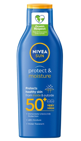 NIVEA Sun hydratačné mlieko na opaľovanie OF 50+ 200ml