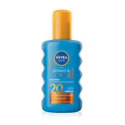NIVEA Sun sprej na opaľovanie Protect & Bronze SPF 20  200ml
