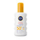NIVEA Sun sprej na opaľovanie Sensitive OF 50+ 200ml