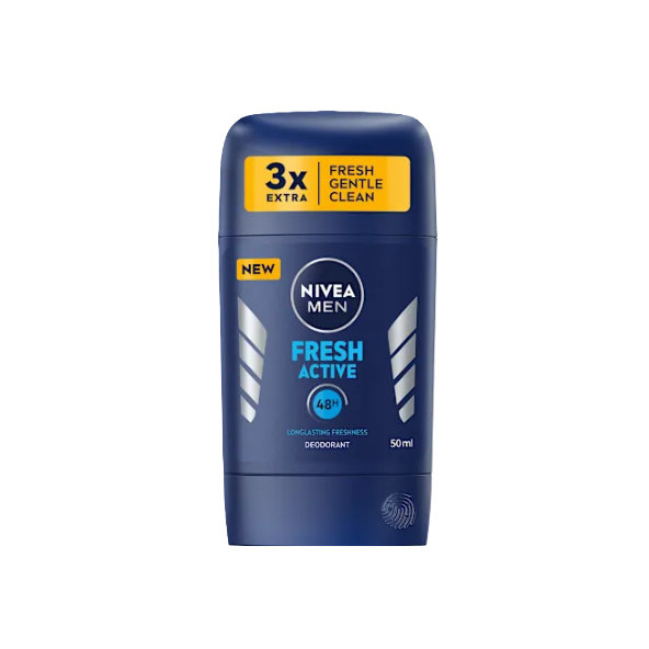 NIVEA Tuhý dezodorant pre mužov Fresh Active 50 ml
