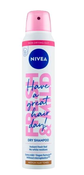 NIVEA suchý šampón pre svetlejší odtieň vlasov 200 ml
