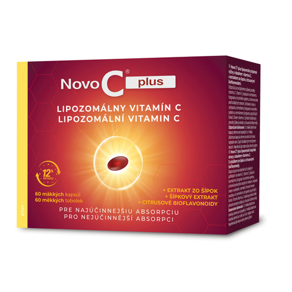 NOVO C Plus Lipozomálny vitamín C 60ks
