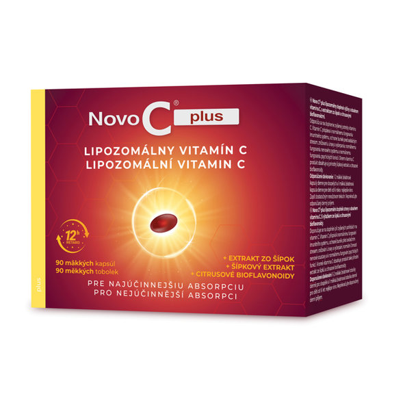 NOVO C PLUS Lipozomálny vitamín C 90 kapsúl