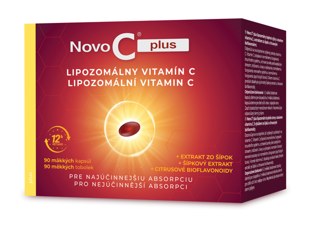 Novo C Plus Lipozomálny vitamín C 90 kapsúl