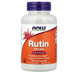 NOW FOODS Rutín 450mg 100 kapsúl