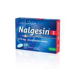 Nalgesin S na zmiernenie bolesti 10 tabliet