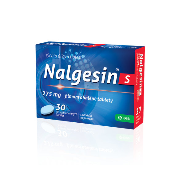 Nalgesin S na zmiernenie bolesti 30 tabliet
