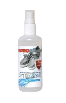 E-shop Nanosil Antizápach do topánok s nanostriebrom 100 ml