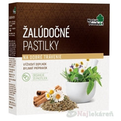NaturProdukt ŽALÚDOČNÉ PASTILKY 20ks
