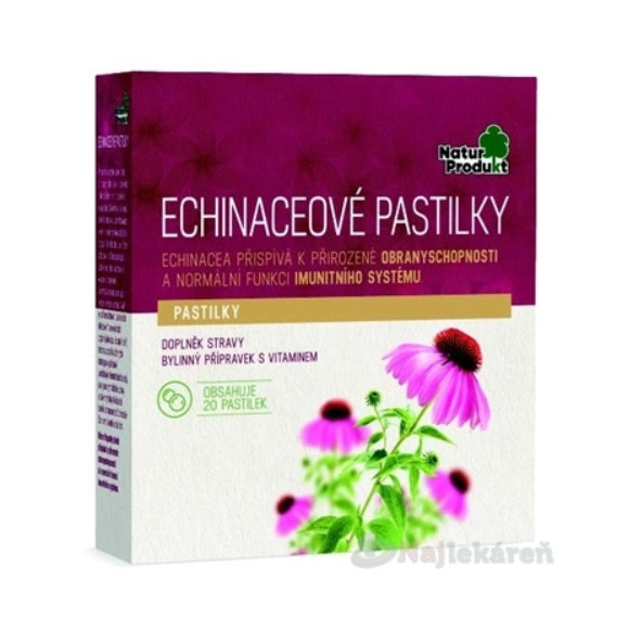 NaturProdukt ECHINACEOVE PASTILKY 20ks
