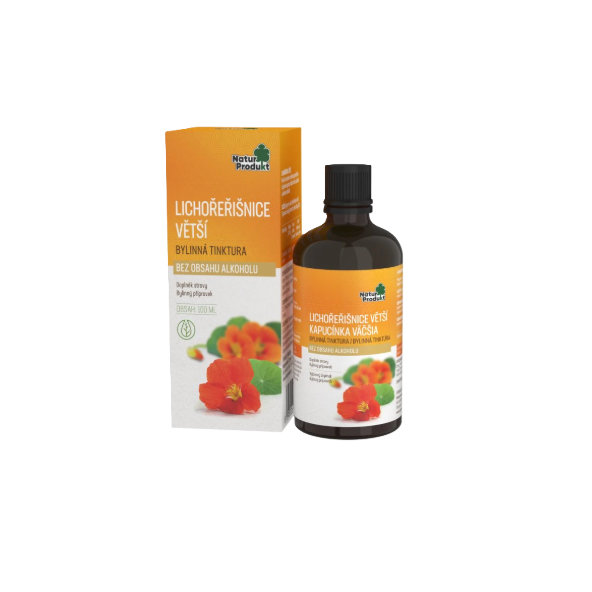 NaturProdukt KAPUCÍNKA väčšia bylinná tinktúra 100 ml