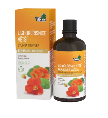 NaturProdukt KAPUCÍNKA väčšia bylinná tinktúra 100 ml