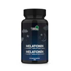 NaturProdukt MELATONÍN + L-tryptofán + byliny 60 kapsúl