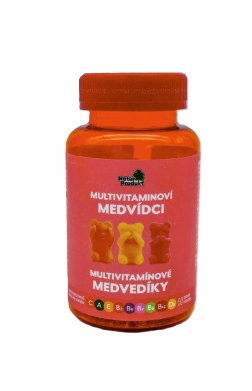 NaturProdukt Multivitamínové medvedíky 60 ks