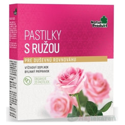 NaturProdukt PASTILKY S RUŽOU 20ks