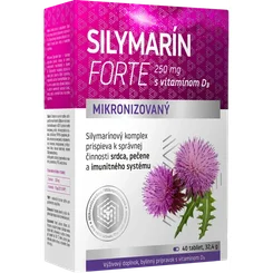 NaturProdukt Silymarin forte pečeň + imunitný systém 40ks