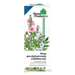 NaturProdukt Sirup pre dýchacie cesty, pokojnú noc sirup 200ml