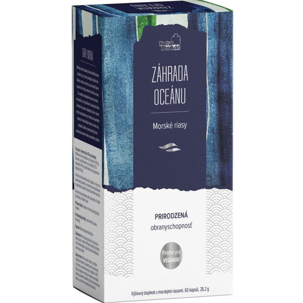 NaturProdukt Záhrada oceánu morské riasy pre pridrodzenú obranyschopnosť 60cps