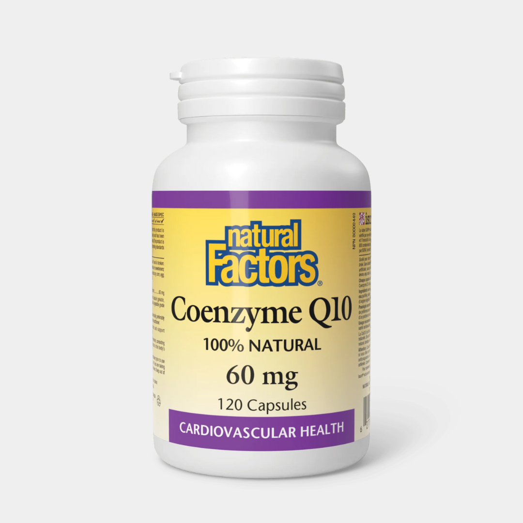 Natural Factors Koenzým Q10 60mg 120 tabliet
