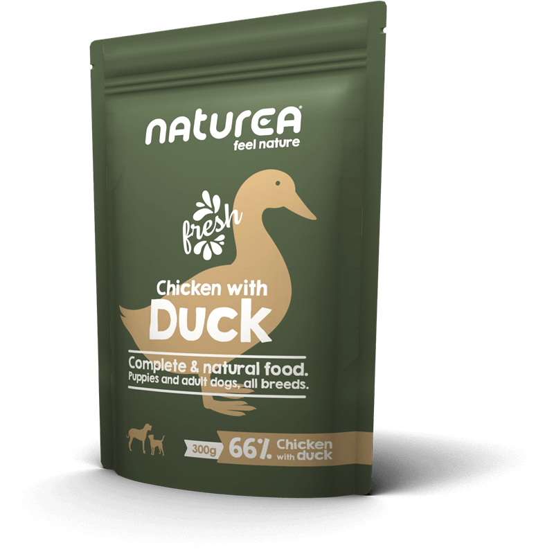 Naturea Chicken with Duck kapsička pre psy - kačka s kuraťom 300 g