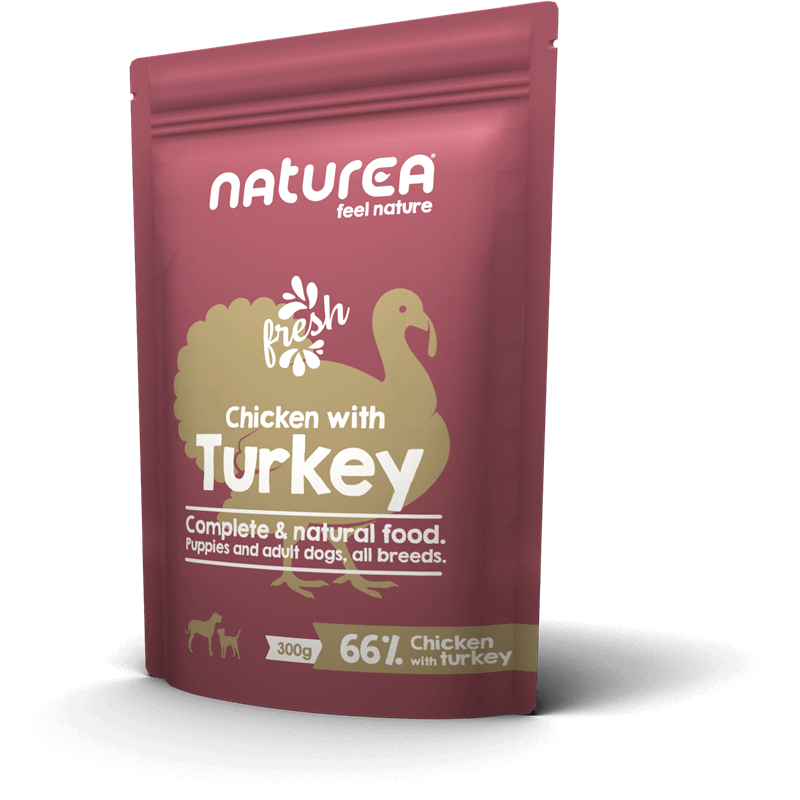 Naturea Chicken with Turkey kapsička pre psy - kuracie s morkou 300 g