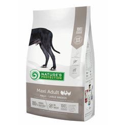 Natures Protection Maxi dog adult poultry hydinové granule pre psy 4kg