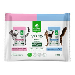 Natures Protection Prime cat adult wet set kapsička pre mačky 4 x 85 g