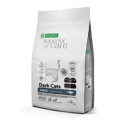 Natures Protection Superior care GF granule pre dospelé mačky všetkých plemien s tmavou srsťou - sleď 1,5kg