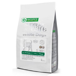 Natures Protection Superior care granule s hmyzom pre biele dospelé psy všetkých plemien 4kg