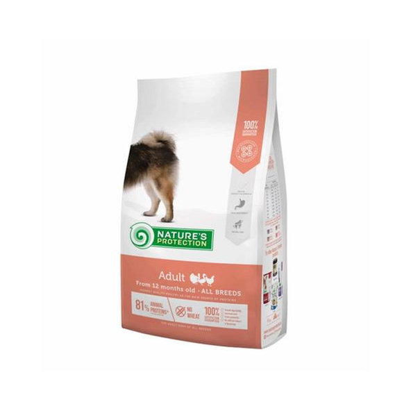 Natures Protection dog adult all breed poultry granule pre psy 4 kg
