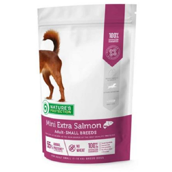 Natures Protection dog adult small breed losos granule pre psy malých plemien 500g