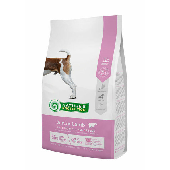 Natures Protection dog junior lamb all breed granule pre psy 2kg