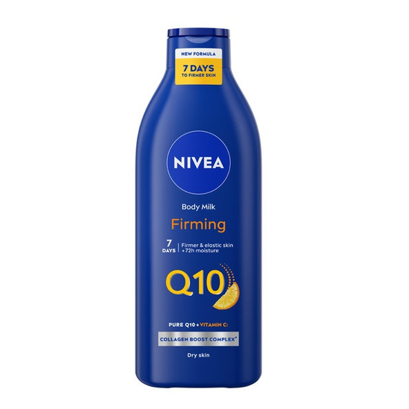 NIVEA Výživné spevňujúce telové mlieko Firming Q10+Vitamín C 400ml