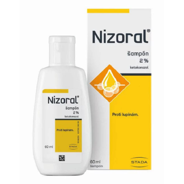 Nizoral 2% šampón proti lupinám, seborea 60ml