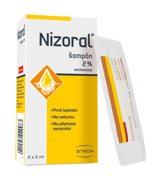 Nizoral šampón 2% 6x6 ml kúpite na Najlekaren.eu