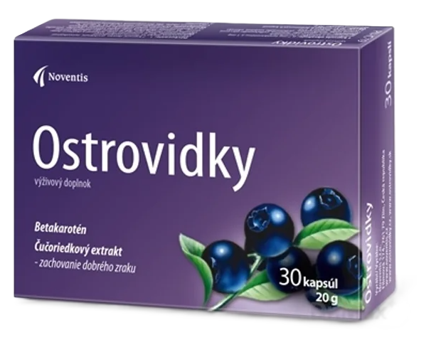 Noventis Ostrovidky 30 kapsúl