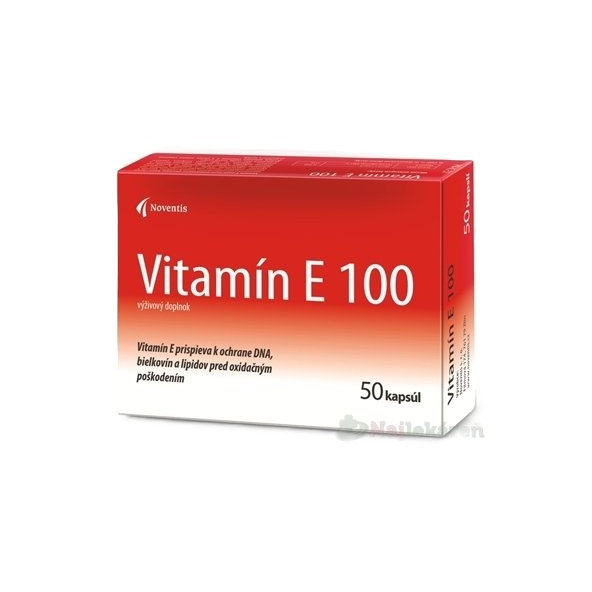 Noventis Vitamín E 100 50 kapsúl