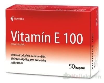 Noventis Vitamín E 100 50 kapsúl