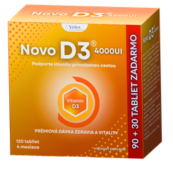 NOVO D3 4000 UI 120 kapsúl