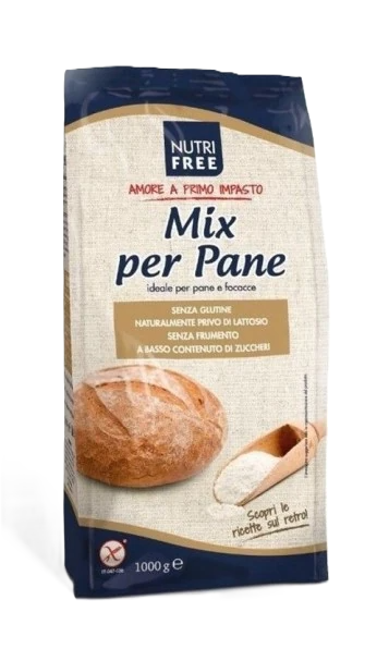 NutriFree Mix per Pane bezgluténová zmes na chlieb 1000 g