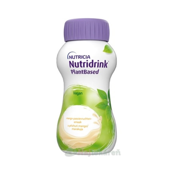 Nutridrink PlantBased s príchuťou mango/marakuja 4x200ml