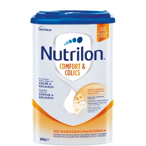Nutrilon COMFORT & COLICS mliečna výživa od narodenia 800 g