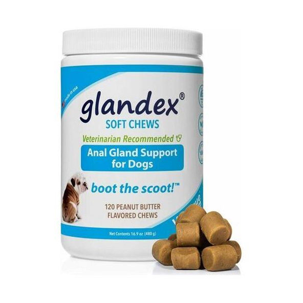 GLANDEX Soft chews 480 g 120 ks
