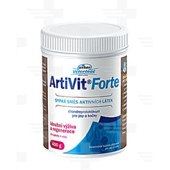 VITAR Veterinae Artivit Forte kĺbová výživa pre psy a mačky 400 g
