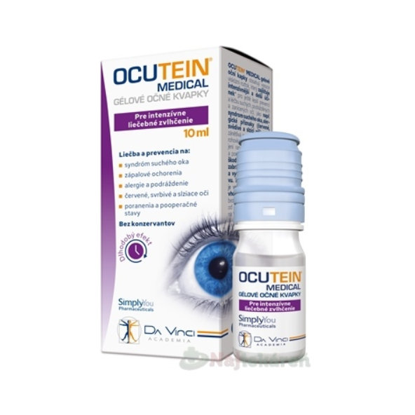 OCUTEIN MEDICAL Gélové očné kvapky 10ml