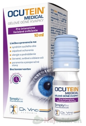 OCUTEIN MEDICAL Gélové očné kvapky 10ml