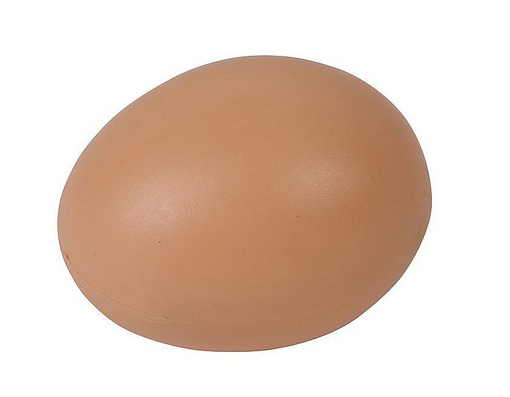 OLBA Vajce plastové hnedé 5,3 cm