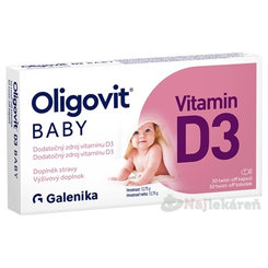OLIGOVIT BABY vitamín D3 výživocý doplnok 30cps