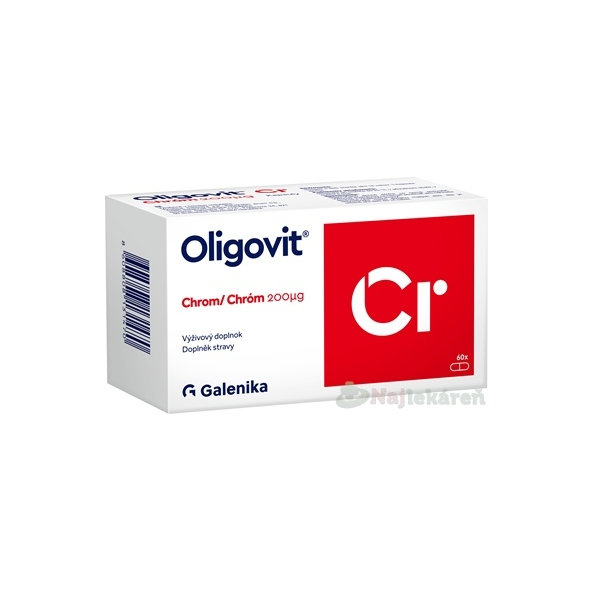 OLIGOVIT CHROM 200MCG 60cps